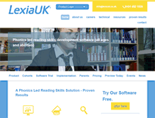Tablet Screenshot of lexiauk.co.uk